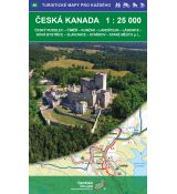 Česká Kanada 1:25 000, list 46, turistická mapa s letní a zimní nadstavbou, 2017, Geodézie On Line