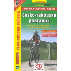 Česko-rakouské pohraničí 1:90 000, dálková cyklotrasa, SHOCART