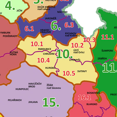 10. Východní Čechy