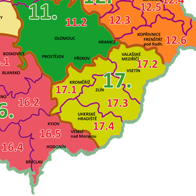 17. Východní Morava