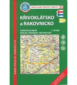 KČT 33 Křivoklátsko a Rakovnicko, turistická mapa 1:50 000