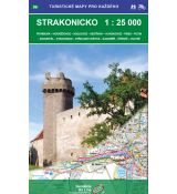 Strakonicko 1:25 000, turistická mapa, Geodézie On Line, 2017