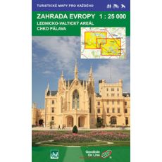 Zahrada Evropy 1:25 000, doprodej, mapa Geodézie On Line