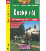 Český ráj 1:60 000, SHOCART, cykloturistická mapa