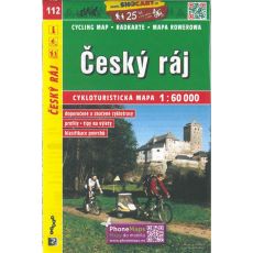 Český ráj 1:60 000, SHOCART, cykloturistická mapa