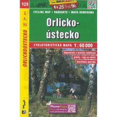 Orlicko - Ústecko
Shocart 1:60 000, cykloturistická mapa