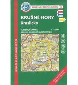 Krušné hory - Kraslicko 1:50 000, KČT, turistická mapa