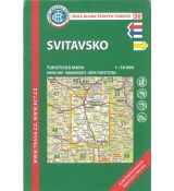 Svitavsko 1:50 000, KČT, turistická mapa