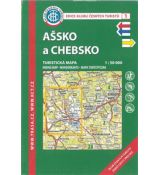 Ašsko a Chebsko 1:50 000, KČT, turistická mapa