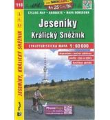 Jeseníky, Králický Sněžník
Shocart 1:60 000, cykloturistická mapa