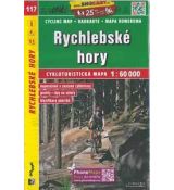 Rychlebské hory
Shocart 1:60 000, cykloturistická mapa