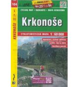 Krkonoše 1:60 000, SHOCART, cykloturistická mapa