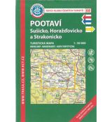 Pootaví 1:50 000, KČT, turistická mapa