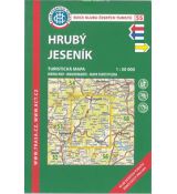 Hrubý Jeseník 1:50 000, KČT, list 55, turistická mapa