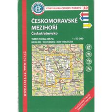 Českomoravské mezihoří - Českotřebovsko 1:50 000, KČT