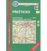 Přešticko1:50 000, KČT, turistická mapa