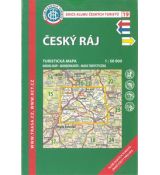 Český ráj 1:50 000, KČT, turistická mapa