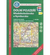 Dolní Pojizeří 1:50 000, KČT, turistická mapa