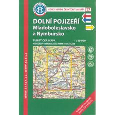 Dolní Pojizeří 1:50 000, KČT, turistická mapa