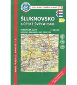 Šluknovsko a České Švýcarsko 1:50 000, KČT, turistická mapa