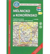 Mělnicko a Kokořínsko 1:50 000, KČT, turistická mapa