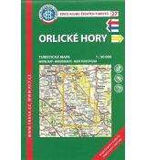 Orlické hory 1:50 000, KČT, turistická mapa