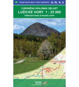 Lužické hory 1:25 000, PP Žitavské hory, 4. vydání - turistická mapa s letní a zimní nadstavbou, Geodézie On Line 2018