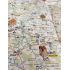 Židovské  památky Česka, mapa 1:500 000, Kartografie Praha (kvalita ukázky ovlivněna skenováním)