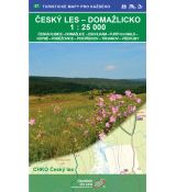 Český les - Domažlicko 1:25 000 (GOL_57), turistická mapa Geodézie On Line, 2019