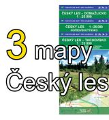 Český les 1:25 000 - 3 mapy (GOL_55_56_57)