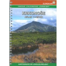 Krkonoše 1:25 000, atlas, Kartografie HP, 2018