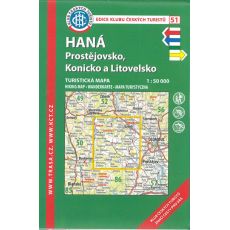 51 Haná - Prostějovsko, Konicko a Litovelsko TM50