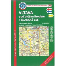 73 Vltava pod Vyšším Brodem a Blanský les TM50