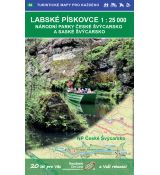 Labské pískovce, národní parky České a Saské Švýcarsko 1:25 000 (2020, 8. vydání, GOL_38)