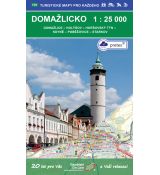 Domažlicko 1:25 000 (2020, 1. vydání, GOL_101, pretex); turistická mapa Geodézie On Line, spol. s r. o.