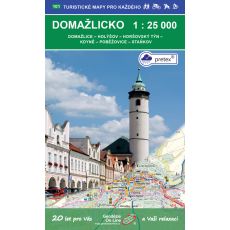 Domažlicko 1:25 000 (2020, 1. vydání, GOL_101, pretex); turistická mapa Geodézie On Line, spol. s r. o.