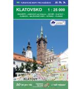 Klatovsko 1:25 000 (2020, 1. vydání, GOL_102, pretex); turistická mapa Geodézie On Line, spol. s r. o.