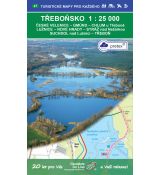 Třeboňsko 1:25 000 (2020, 3. vydání, GOL_47, pretex); turistická mapa Geodézie On Line, spol. s r. o.