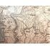 Matouschkova speciální mapa Ještědských a Jizerských hor z roku 1927, skládaná