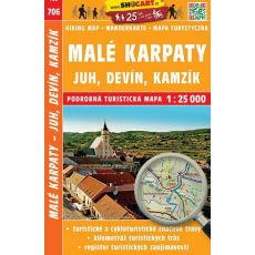 Malé Karpaty - Juh, Devín, Kamzík 1:25 000 (SC_706)