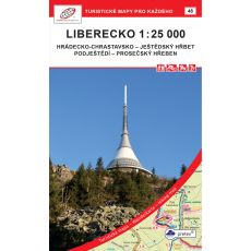 Liberecko 1 : 25 000 (2021, 1. vydání pretex, GOL_48)