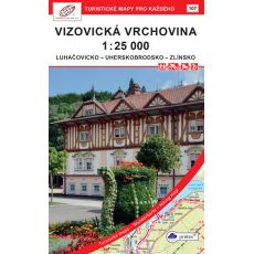 Vizovická vrchovina 1 : 25 000 (2021, 1.vydání, GOL_107, pretex)