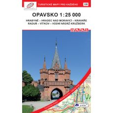 Opavsko 1 : 25 000 (2021, 1.vydání, GOL_109, pretex)