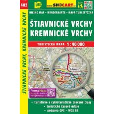 482 Štiavnické vrchy, Kremnické vrchy TM40