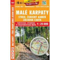 Malé Karpaty - stred, Červený kameň, Zochova chata 1:25 000 (SC_707)