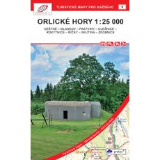 Orlické hory 1:25 000, (2021, GOL_09, pretex), obálka