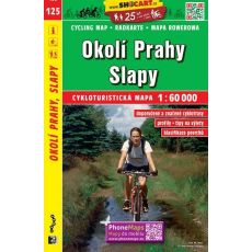 125 Okolí Prahy, Slapy 1:60 000, CTM60