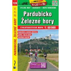 128 Pardubicko, Železné hory 1:60 000, CTM60