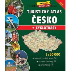 Turistický atlas Česko 1:50 000, + cyklotrasy