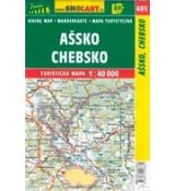 405 Ašsko, Chebsko, mapa Shocart 1:40 000